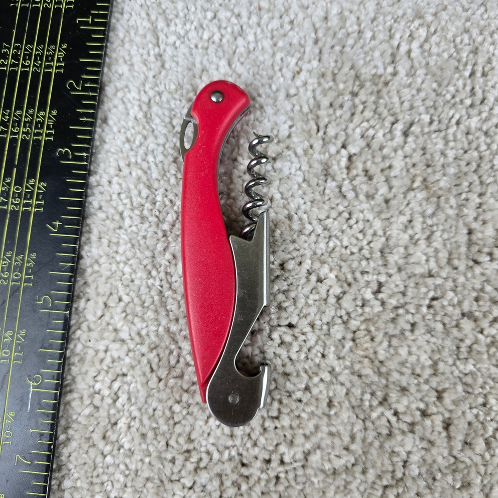 OXO Waiters Corkscrew Red Wine Opener Bottle Opener with Foil Cutter‎